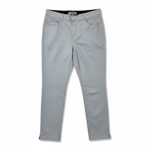 Wit & Wisdom Gray Stretch Skinny Pants Size 8 NWOT 27” Inseam Style #: L103VMX2